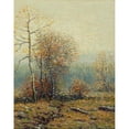 thumbnail image 3 of George W. Drew 12x14 Black Modern Framed Museum Art Print Titled - Gray Day, December (1921), 3 of 5