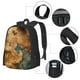 thumbnail image 2 of Easygdp Antique Map Adventure Scene Mochila de Gran Capacidad Minimalista Ideal para Escuela, Viajes y Uso Diario, 2 of 6