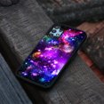 thumbnail image 4 of WIRESTER Shockproof Soft Rubber Cover Case for Samsung Galaxy A32 5G 6.5" 2021, Purple Nebula Galaxy, 4 of 5