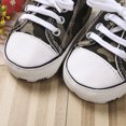 thumbnail image 4 of Mialoley Baby Canvas Prewalker Outdoor Shoelace Skid Soft Bottom High Top Shoes, 4 of 9