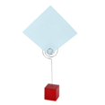 thumbnail image 2 of Cubo Rojo Clips Memo Foto Tarjeta Base De Fotos Titular Círculo Clip De Alambre Forma Sunnimix sostenedor de la nota, 2 of 5