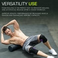 thumbnail image 5 of ProsourceFit High Density Speckled Black Foam Roller for Myofascial Release, Trigger Point Massage, and Muscle Therapy, 5 of 7