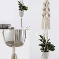 thumbnail image 3 of 2 Pcs Coat Hangers Plant Net Bag Flowerpot Hanging Net Wall-mounted Decor Astetic Room Decor Flowerpot Net Bag, 3 of 6