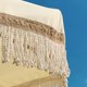 thumbnail image 2 of LAGarden BOHO 9' Fringe Patio Umbrella with Tassels UPF50+ Boho Style 5-Year-Non-Fading for Outdoor Yard Market Butter Twisted Root, 2 of 9