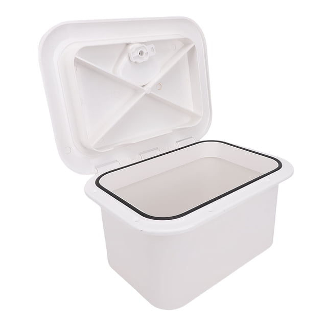 Caja De Almacenamiento Para Barcos Marinos, Compartimento De Almacenamiento De Cubierta A Prueba De Agua, Color, De Gran Capacidad, 37,5x27x17,5 Cm Para Herramientas De