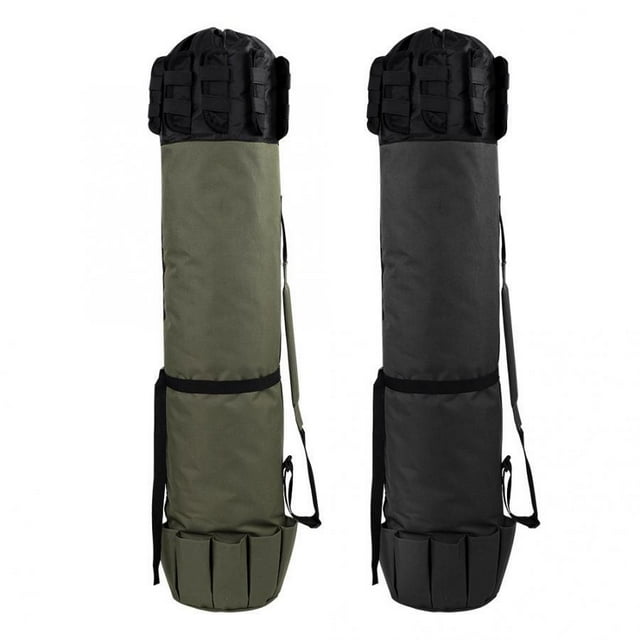 Portable Fishing Bags Multifunction Nylon Fishing Rod Bag Case Carp Fishing Tools Reel Storage Bag ,Rigid Aluminum Skeletal Frame