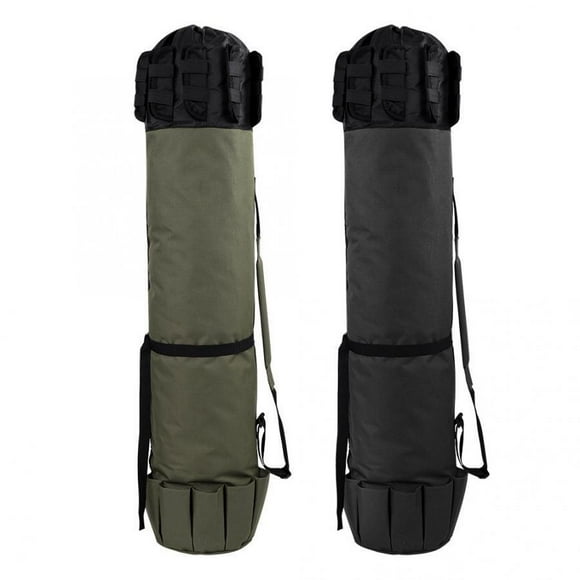 Sacs de Pêche Portables Multifonctions en Nylon, Étui pour Canne à Pêche, Outils de Pêche à la Carpe, Sac de Rangement pour Moulinet, Cadre Squelet en Aluminium Rigide
