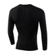 thumbnail image 3 of pstuiky Camisas casuales de manga larga para hombre, Camiseta tipo blusa para hombre, de color liso, ajustada, de alta resistencia, con cuello redondo y manga larga Tops de hombre l, 3 of 3