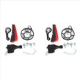 thumbnail image 3 of 2X Luz de Bicicleta Bicicleta Motorizada Generador de FriccióN DíNamo Trasero Kit de Luz Trasera 6 V 3 W Accesorios de Bicicleta, 3 of 10