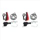 thumbnail image 3 of 2X Luz de Bicicleta Bicicleta Motorizada Generador de FriccióN DíNamo Trasero Kit de Luz Trasera 6 V 3 W Accesorios de Bicicleta, 3 of 10