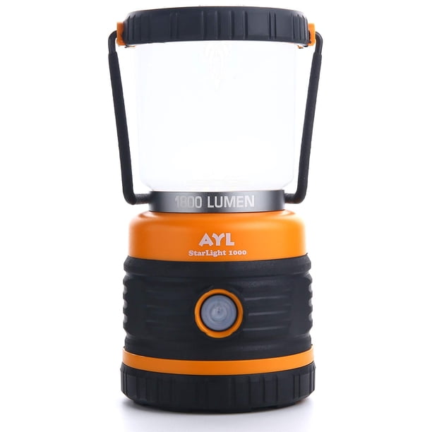 Linterna LED para Camping AYL 1800LM con 4 Modos, Recargable
