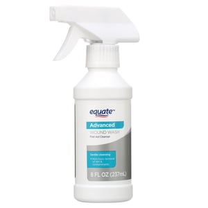 Equate Advanced Wound Wash First Aid Cleanser, 8 fl oz