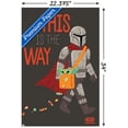 thumbnail image 3 of Star Wars: The Mandalorian - Mando Trick Or Treat Wall Poster, 22.375" x 34", 3 of 3