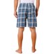 thumbnail image 3 of Pantalones Cortos de Pijama de Cuadros Casual de Verano para Hombre con Cintura Elástica INSPIRE CHIC 32 Azul Negro, 3 of 6