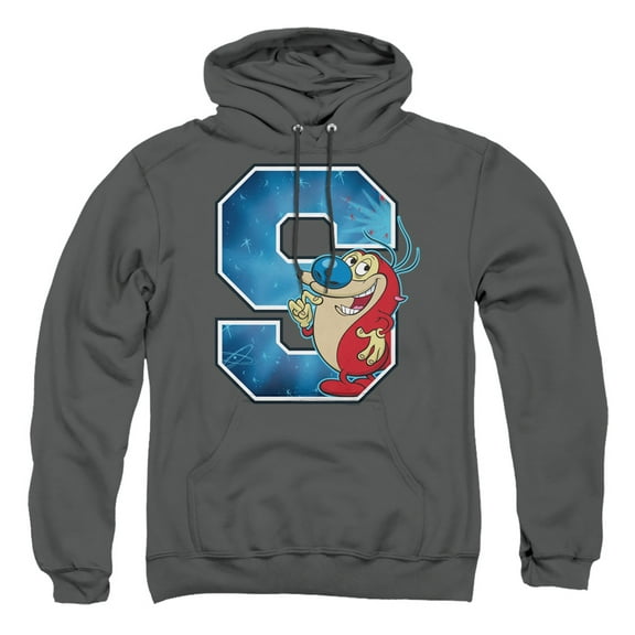 Ren And Stimpy S Is For Stimpy Unisex Adult Pull-Over Hoodie