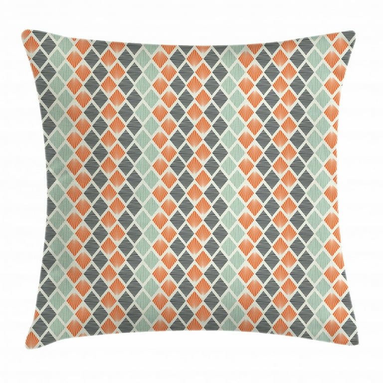 Yellow And White Geometric Squares Decorative Throw Pillow Cover Yellow And White Geometric Squares Decorative Throw Pillow Cover