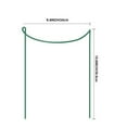 thumbnail image 2 of KONTONTY Tomato Support Frame 15.72in Iron Green Climbing Plant Cage 2Pcs, 2 of 6