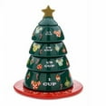 thumbnail image 3 of Disney Mickey Mouse Christmas Tree Stacking Measuring Cup Set, 3 of 3