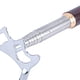 thumbnail image 5 of Puente portátil para taco de billar con cabezas telescópicas de acero inoxidable cabeza baja, 5 of 8