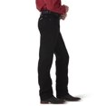 thumbnail image 3 of Vaqueros Wrangler Cowboy Cut Active Flex Original Fit negros, 3 of 3