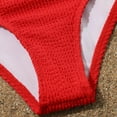 thumbnail image 5 of BULLPIANO Little Girls Two-pieces Tankini Swimwear Bikini Bathing Suit Wireless 2 Piece Swimsuit Solid Color Shoulder Straps Sport Bikini, 5 of 5