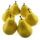 thumbnail image 1 of 6 piezas de peras artificiales decorativas, divertidas peras para fotos, adornos de fruta falsa, 1 of 5