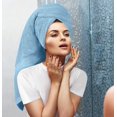 thumbnail image 4 of Juego de Toallas Utopia Towels 8 piezas azul cielo de algodón, 4 of 9