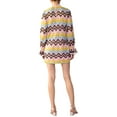 thumbnail image 2 of Cynthia Rowley womens  Zigzag Knit Shift Dress, s, 2 of 3
