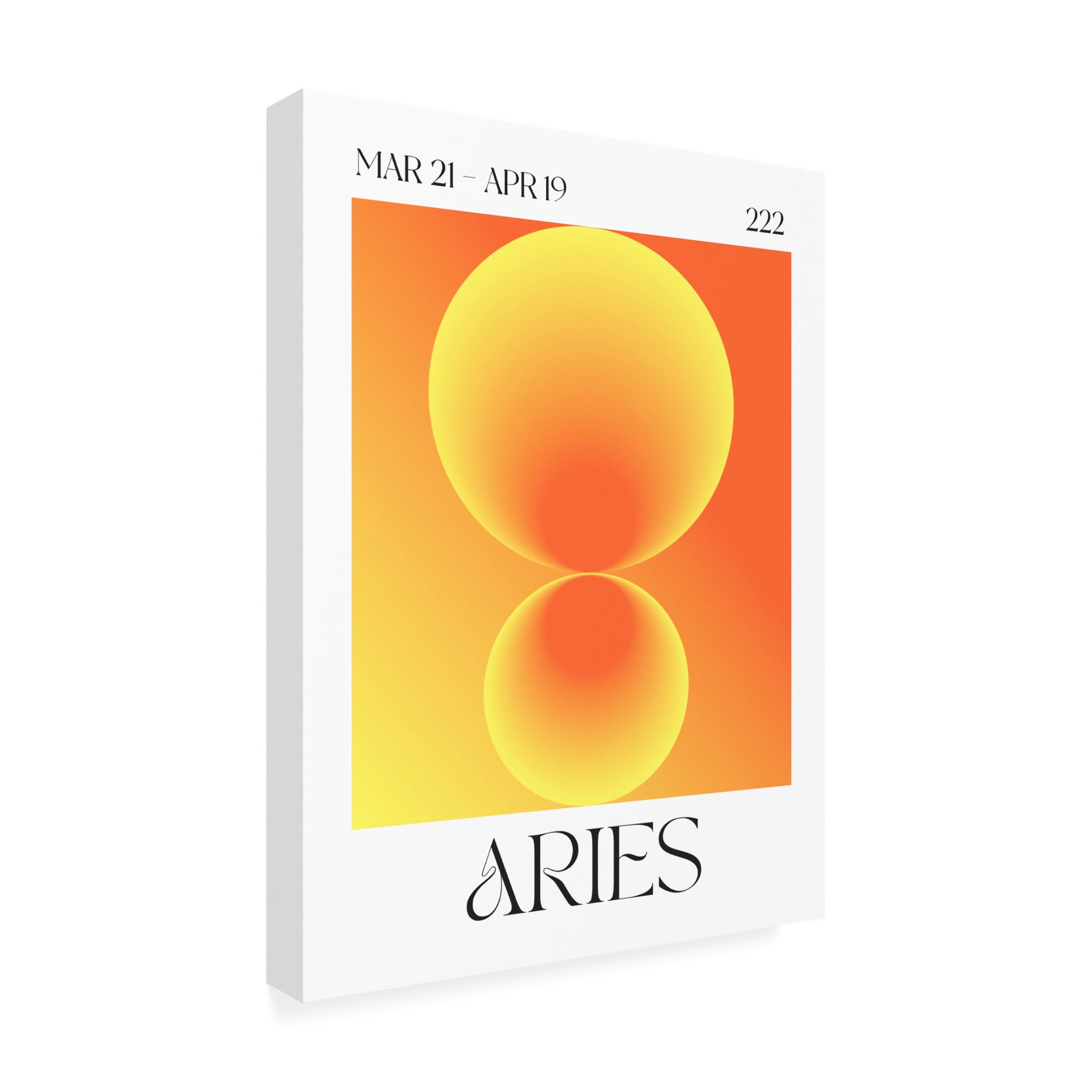 Trademark Fine Art Valeria Castillo Aries Canvas Wall Art
