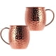 thumbnail image 3 of Tazas de mula de Moscú, 2 tazas de cobre ideales para cualquier bebida fría, tazas de cobre, vaso de cerveza, cóctel, 3 of 5