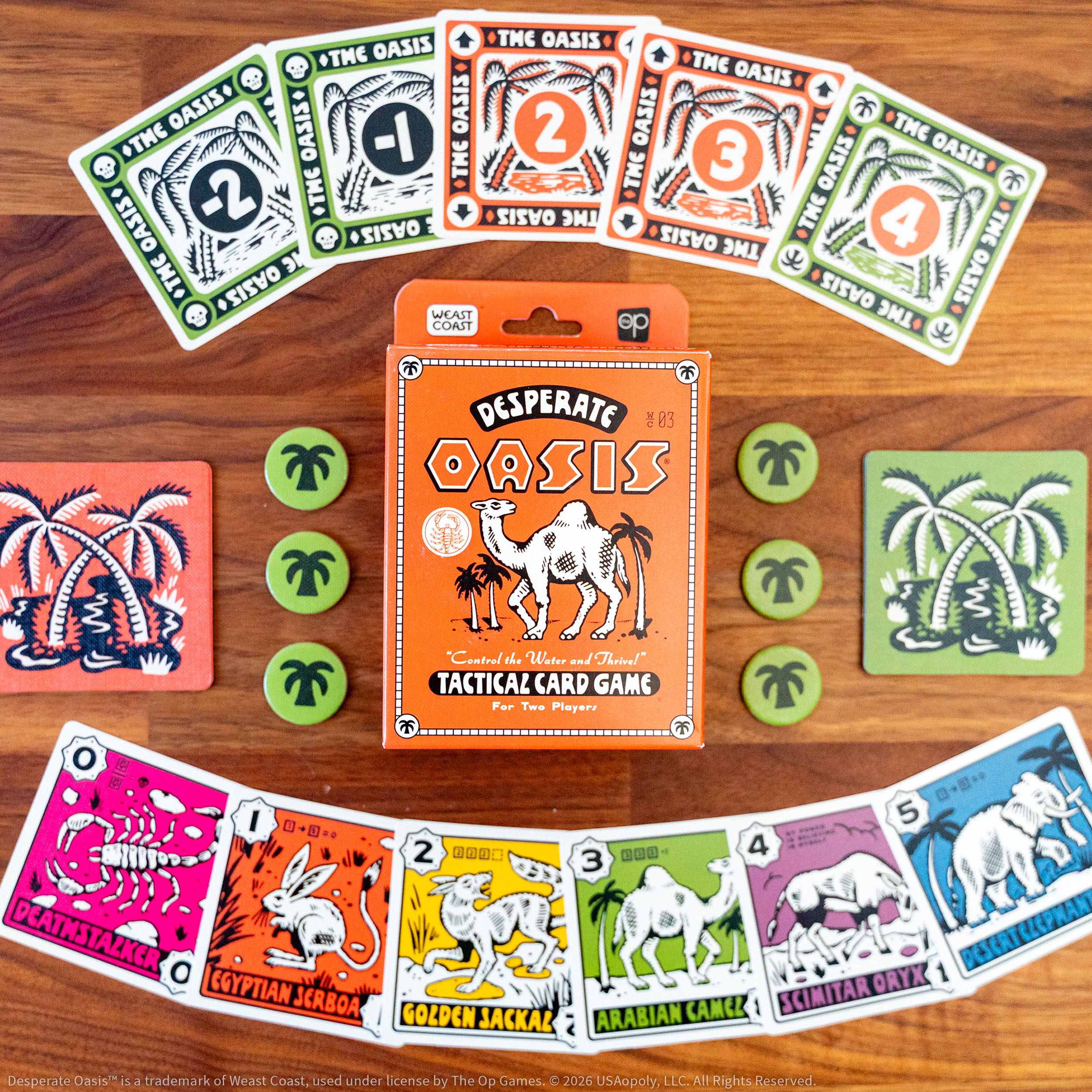 USAopoly Desperate Oasis Card Game photo 2