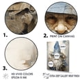 thumbnail image 3 of Designart "Minimalist Gnome In Beige And Blue" Gnome Canvas Wall Art, 3 of 7