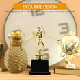 thumbnail image 3 of FRCOLOR Exquisite Badminton Trophy for Decoration Assorted Color Plastic Perfect for Kids and Competitions, 3 of 8