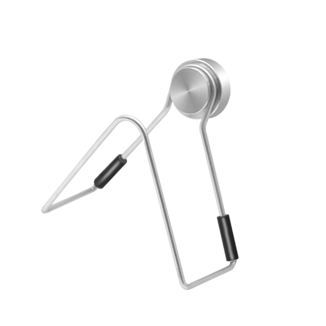 Bearachild Soporte para esponja de acero inoxidable plateado | Durabilidad del montaje en pared en fregadero de cocina para esponjas Organizadores de utensilios de cocina Plata 6x3x6cm