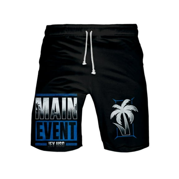 Jey Uso Main Event Merch Sweatshorts Women Men Shorts Basketball Pants Casual Outdoor Sportwear