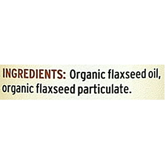 Barlean's Organic Lignan Flax Oil 8 oz Liquid