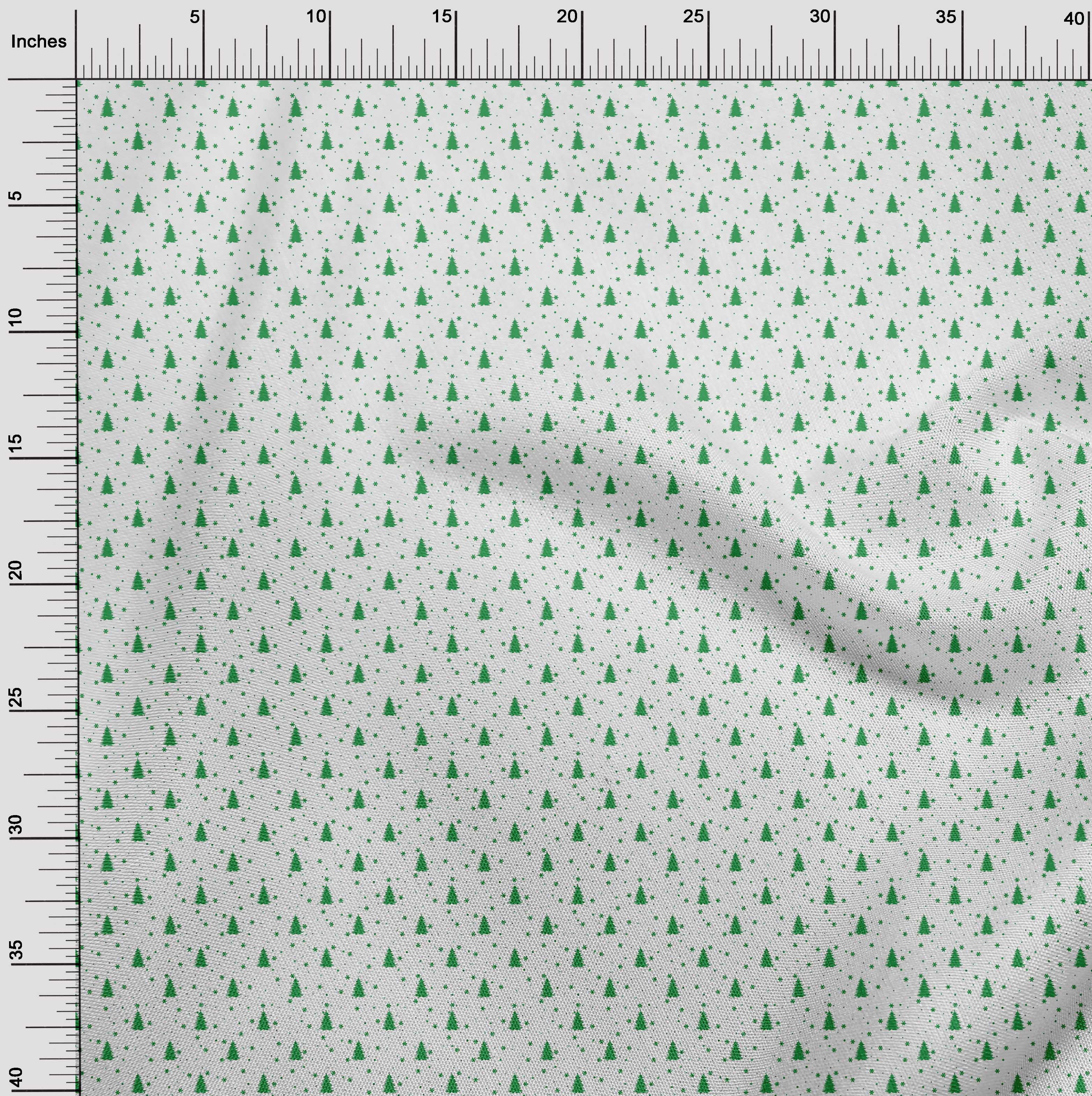 oneOone Cotton Jersey White Fabric Merry Christmas Fabric For Sewing Printed Craft Fabric By The Yard 58 Inch Wide-YE0