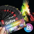 thumbnail image 3 of Paquete de 30 paquetes Color Flame, GOFIRE, para uso interior y exterior, 3 of 8