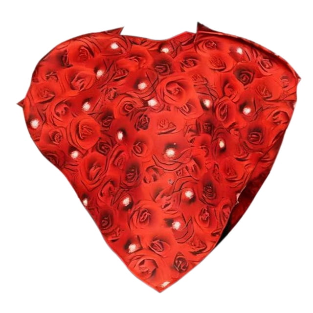Disfraz de corazón para adulto, reutilizable, novedoso, para fiesta de disfraces. Corazón de rosa