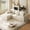 Beige White, variant on Wiilayok 109" Cloud Sectional Couch with L-Shape Chaise,Modern Modular Sofa with Deep Seat, Comfy Boneless Upholstered Couches for Living Room Bedroom,Light Brown