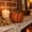 Orange, variant on Imitation Rattan Resin Pumpkin Ornament, Vintage Fall Decor, Halloween Thanksgiving Farmhouse Desktop Table Mantel Statue, Orange, 3.94x4.52in