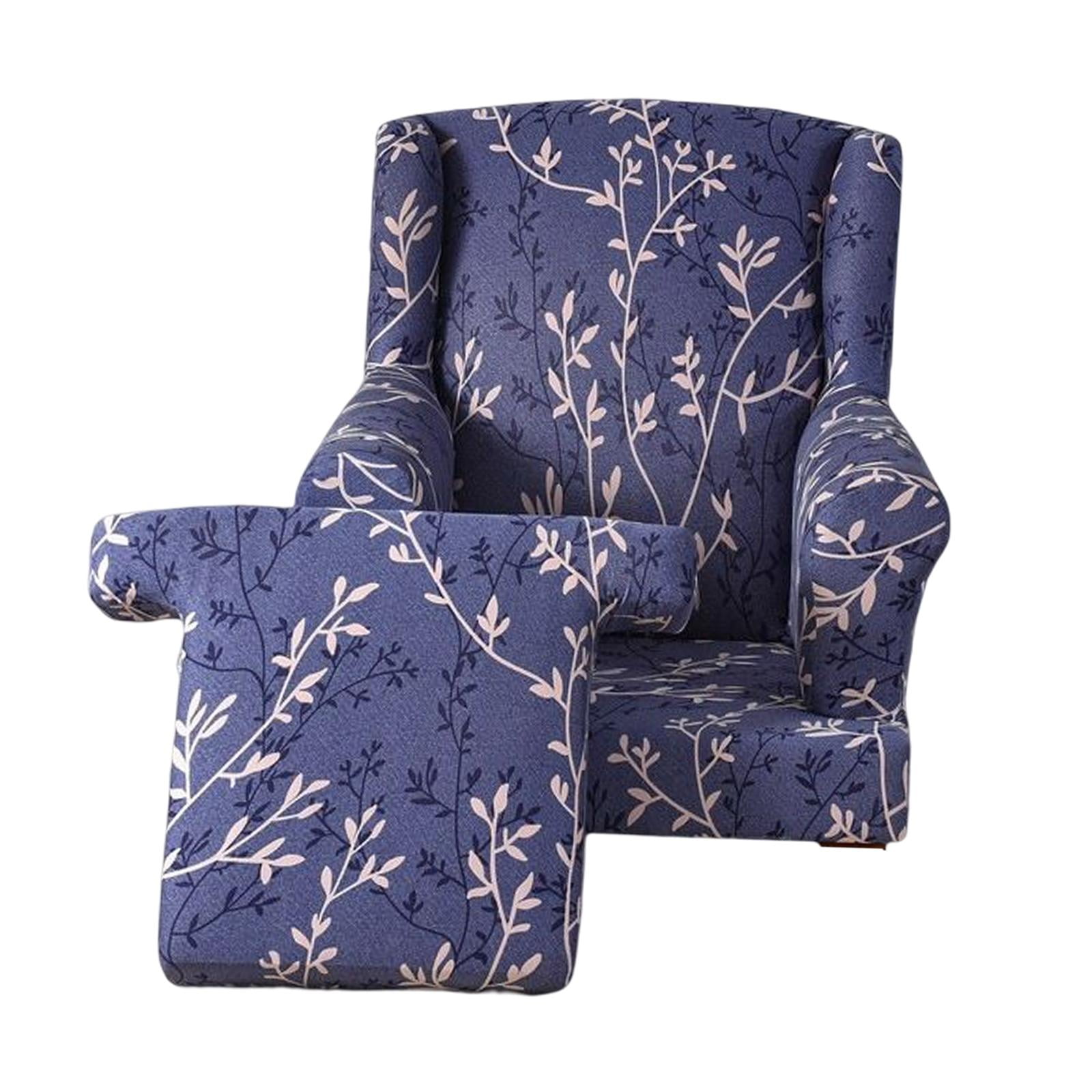 Stretch Wingback Chair Cover Sofa Cover Washable Chair Protector Armchair Cover Single Sofa Seat