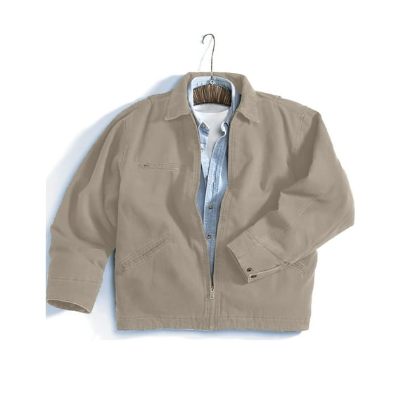 Tri-Mountain Oakland 4300 work jacket with quilted lining, 4X-Large, Desert