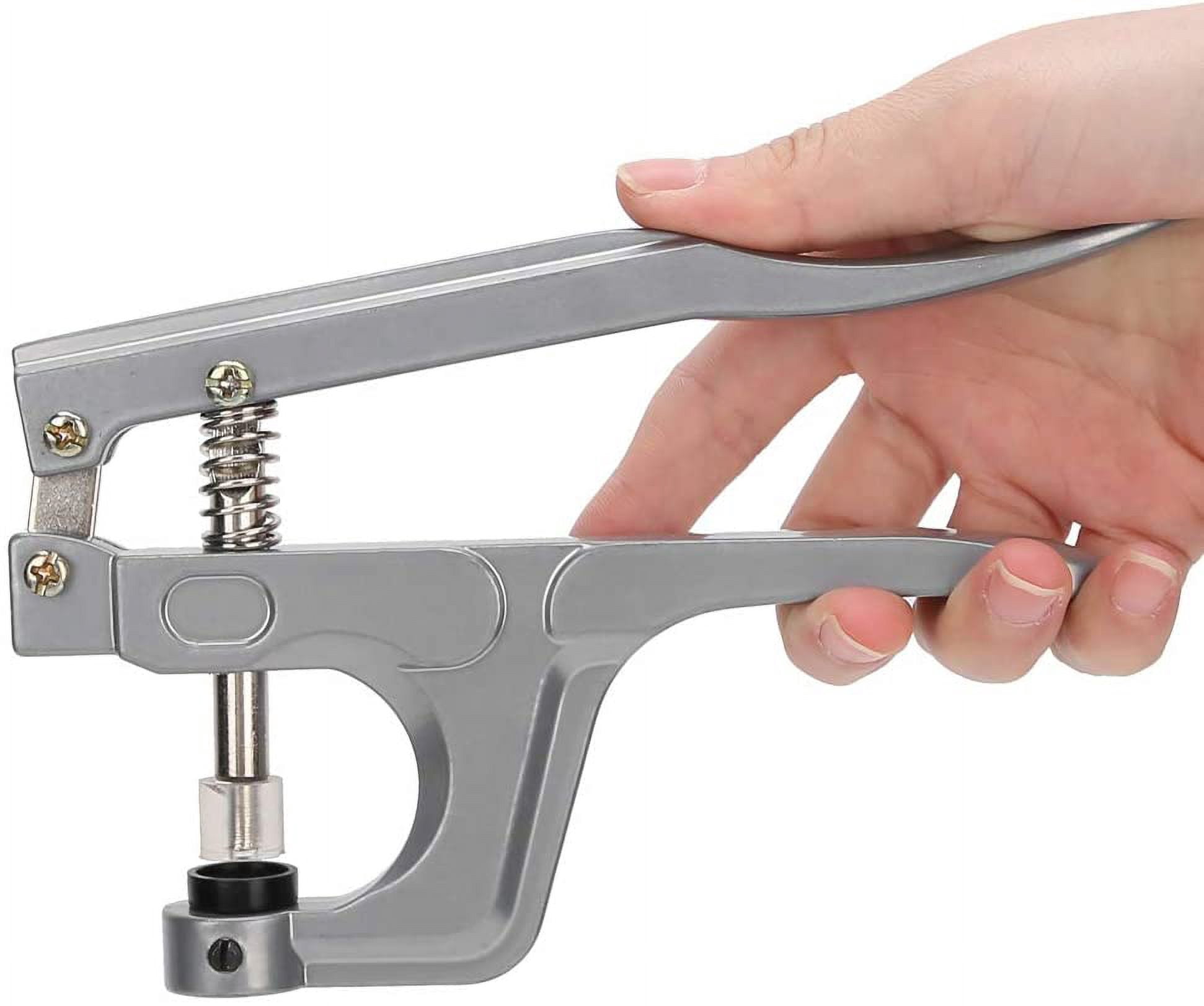 ABCISI Rivet Press, No Disassembly Required Durable Lightweight and Portable Aluminum Material Snap Installation Tool for Leather Crafting for Sewing Clothing