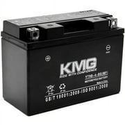 KMG YT9B-4-BS Sealed Maintenance Free 12V Battery High Performance SMF OEM Replacement Powersport Motorcycle ATV Scooter Snowmobile Watercraft