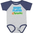thumbnail image 3 of Inktastic Rugby Player in Training Boys or Girls Baby Bodysuit, 3 of 5