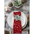 thumbnail image 2 of Valentine's Day Cloth Napkins Set of 8 Reusable Dinner Napkins, Love Romantic Red Plaid Vintage Cocktail Napkin Washable Table Napkins for Wedding/Holiday Party/Baby Shower 20"x20", 2 of 7