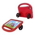 thumbnail image 4 of Case for iPad 9/8/7 Generation 10.2-inch 2021/2020/2019, Kids Friendly Light Weight Shockproof Rugged Handle Convertible Stand Tablet Cover, 4 of 6