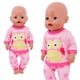 thumbnail image 3 of Ropa para muñecas, juguetes infantiles, pijamas casuales, ropa para muñecas de 45 cm (18 pulgadas), accesorios, juguetes para niñas, trajes para muñecas, 3 of 5