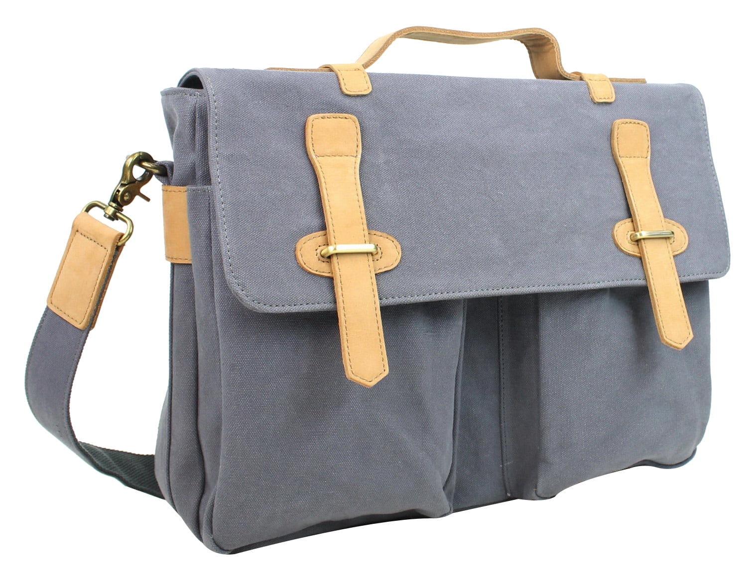 canvas laptop messenger bag